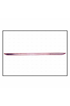 Kia Rio Krom Bagaj Alt Çıtası 2011-2016 Arası Paslanmaz Çelik