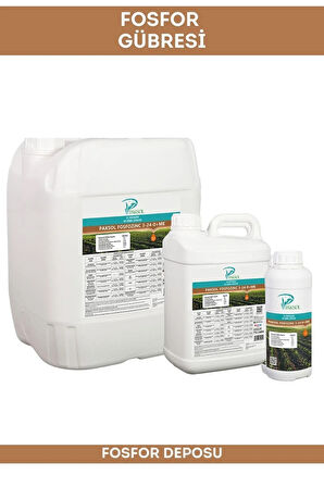 Fosfozinc 3-24-0 Me Fosforlu Sıvı Gübre 20 Litre