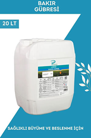 Copper Bakırlı Sıvı Gübre 20 Litre