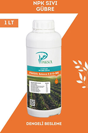 Salatalık Için Azotlu Npk Sıvı Gübre 1 Litre