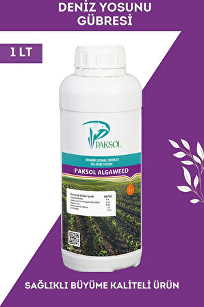Kavunlar İçin Deniz Yosunlu Organik Sıvı Gübre Algaweed 1 Litre