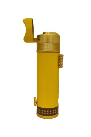 Monte Cristo Özel Üretim 3 Torch Pürmüz Sarı Puro Çakmağı - TR7761
