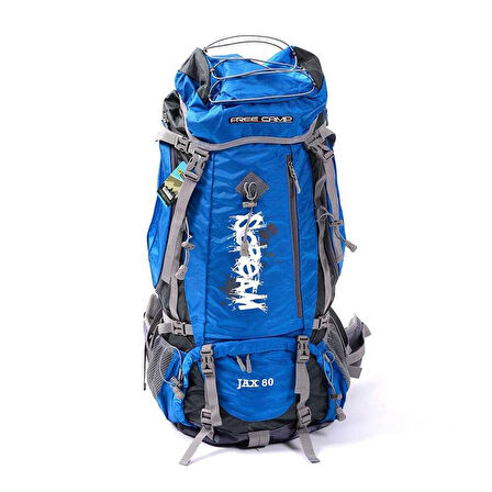 Jax Trekking Sırt Çantası 80 Litre Dağcı Sırt Çantası Outdoor Kamp Çantası