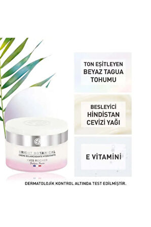 Bright Botanical Leke ve Kırışık Karşıtı Aydınlatıcı ve Ton Eşitleyen Gündüz/Gece Kremi 50 ml