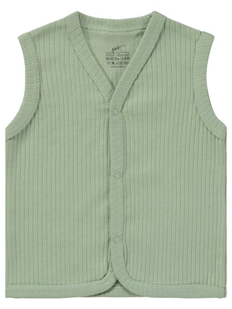 Minidamla Basic 2'li set 3-12 Ay Yelek - Yeşil