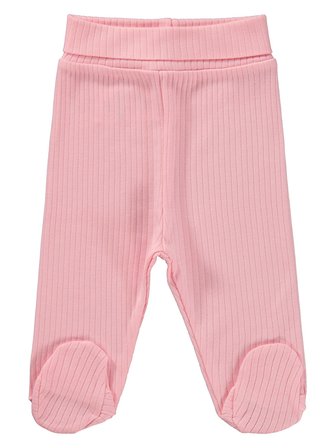 Minidamla Patikli Basic 2'li set 3-9 Ay Tek Alt Bebe - Pembe