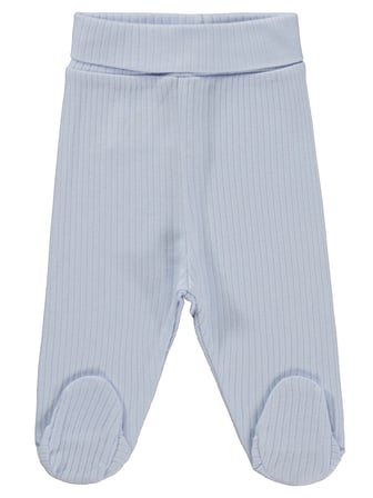 Minidamla Patikli Basic 2'li set 3-9 Ay Tek Alt Bebe - Mavi