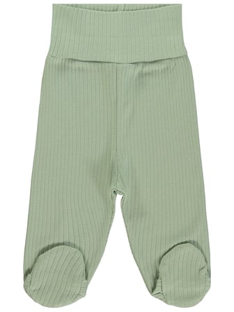 Minidamla Patikli Basic 2'li set 3-9 Ay Tek Alt Bebe - Yeşil