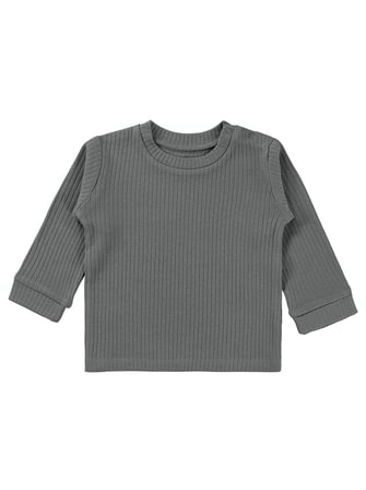 Minidamla Basic 3'lü set 6-18 Ay Sweatshirt - Mavi