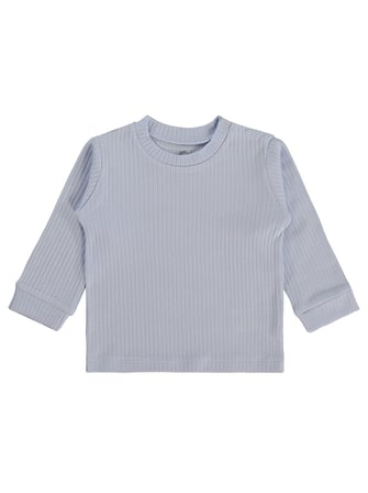 Minidamla Basic 3'lü set 6-18 Ay Sweatshirt - Mavi