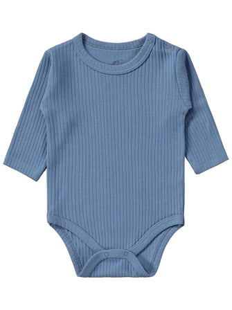 Minidamla Uzun Kol Basic 3'lü set 1-18 Ay Çıtçıtlı Badi - Sarı