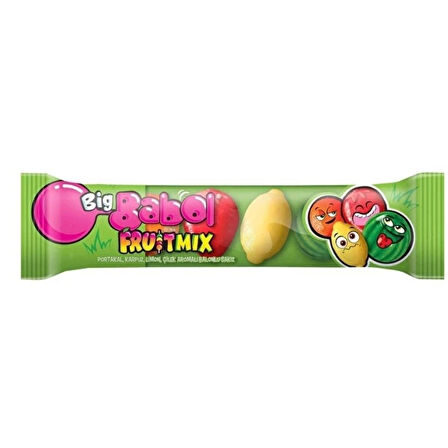 Big Babol Fruit Mix Flowpack 20 Gr