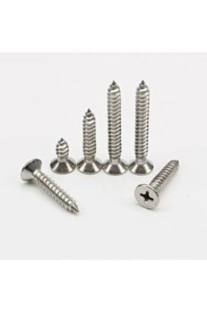 Sunta Vidası 6x100 Sunta Vidası-10 Cm Vida-25 Adet - Vida