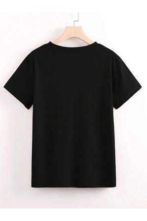 Unisex Leopar Desenlı Vişne Baskılı Tasarım Tshirt
