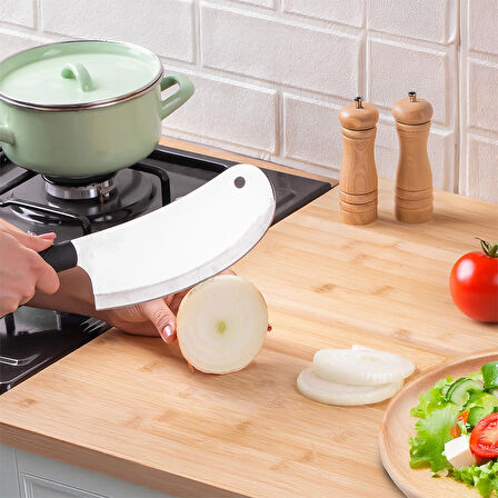Porsima 3330 Ev Tipi Çok Amaçlı Mutfak Satırı - Salata, Soğan ve Pizza Doğrama Bıçağı