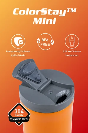 Cooker ColorStay Mini 300 ml Paslanmaz Çelik Bardak Termos CKR2101