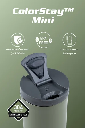 Cooker ColorStay Mini 300 ml Paslanmaz Çelik Bardak Termos CKR2101