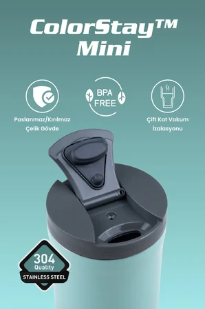 Cooker ColorStay Mini 300 ml Paslanmaz Çelik Bardak Termos CKR2101