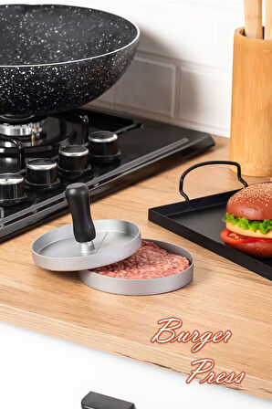 Porsima Yk1579 Alüminyum Hamburger Ve Köfte Presi Şekillendirici