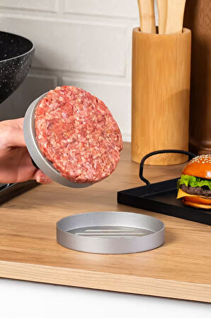 Porsima Yk1579 Alüminyum Hamburger Ve Köfte Presi Şekillendirici