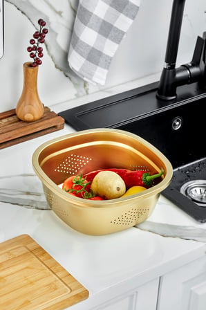 Cooker MaxFlow 26 cm Çelik Süzgeç YK1872