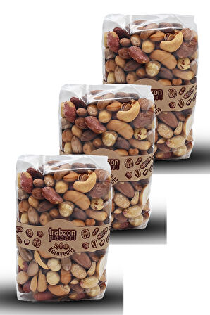 Yerli Lüx Karışık Kuruyemiş 3x250 gr