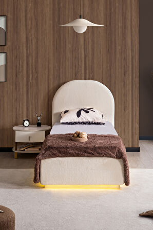 Karyola, Blesk Alya Ledli Bazalı Karyola, Komodin