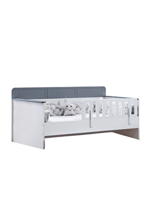 Karyola, Mira Montessori Karyola - Antrasit + 1 Adet Comfort Yatak