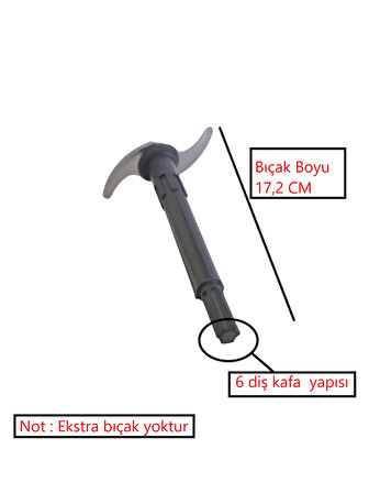 TEFAL MB470B Masterchop Powelix Xxl Alt Bıçak Mb470b30