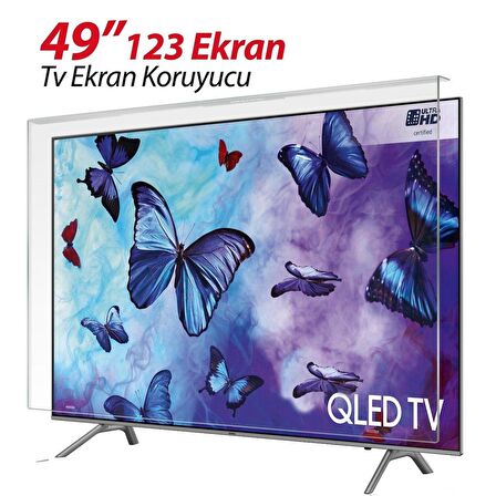 Notvex 49'' inç 124 Ekran Uyumlu TV Ekran Koruyucu