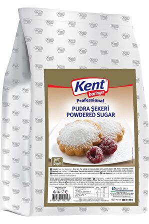 KB Proffesional 3 Kg Pudra Şekeri