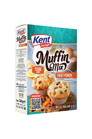 Meyve Parçacıklı Muffin Mix 345G