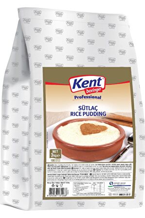 Kent Boringer Professional Sütlaç 3 Kg