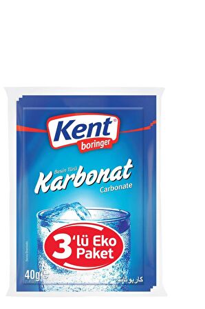 Kent Boringer 40g*3 adet Karbonat