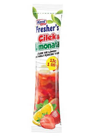 Fresher's Çilekli Limonata Toz İçecek 13 Gr x 48 Adet