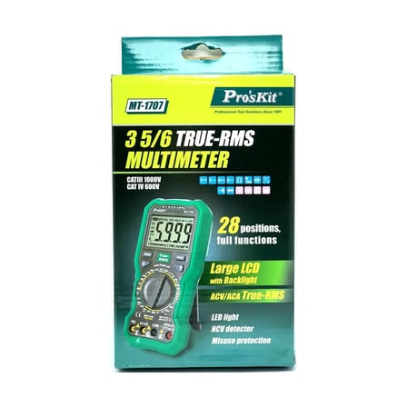 Proskit MT-1707 3-5/6 True RMS Dijital Multimetre
