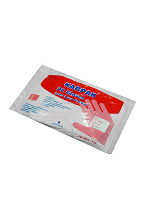 Karpak Şeffaf Eldiven 100 Adet