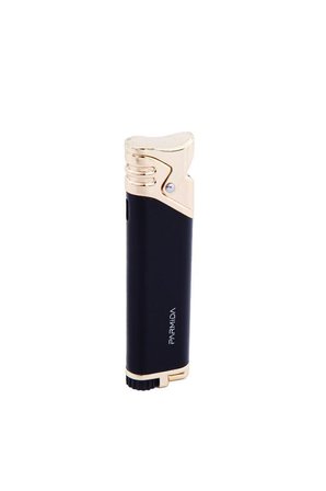 Tek Torch Pürmüz Siyah-Gold Puro Çakmağı - TR6002