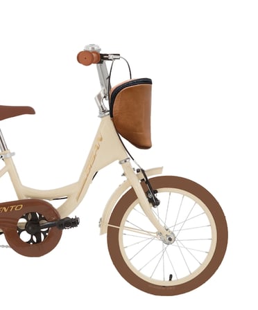 Bisan Sorrento S 16 Jant Çocuk Bisikleti Krem Gold 26 CM Kadro 4-7 Yaş Uyumlu