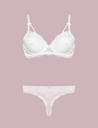 NURTEKS GÜPÜRLÜ DESTEKLİ SÜTYEN TAKIM 4430