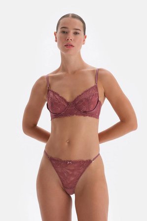 DAGİ 23AW23317 DANTELLİ BALENLİ İÇİ BOŞ SÜTYEN