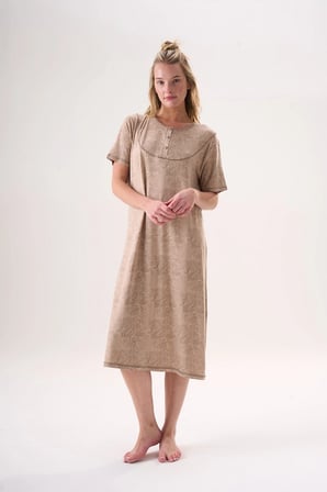 ETOİLE 26201 YARIM KOL GES BOY ELBİSE
