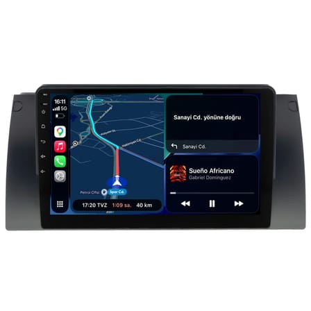 BMW 5 Serisi E39 Android Multimedya Sistemi (1996-2004) CRV-4031XA