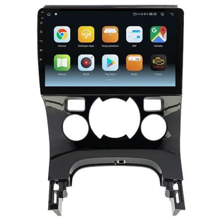 Peugeot 3008 Android Multimedya Sistemi (2009-2016) CRV-4070XA Dijital Klima
