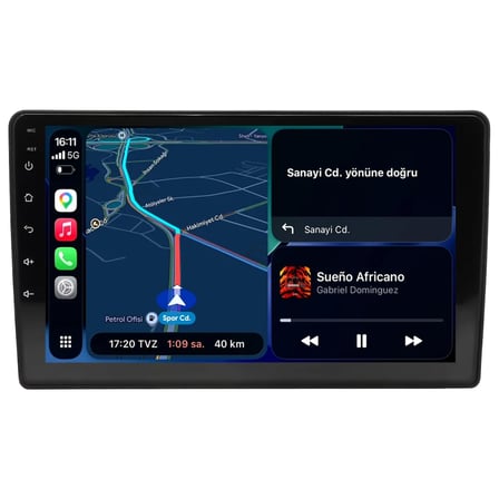 Mitsubishi L200 Android Multimedya Sistemi (2020-2023) CRV-4136XA
