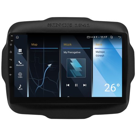 Jeep Renegade Android Multimedya Sistemi (2014-2023) CRV-4301XA