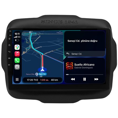 Jeep Renegade Android Multimedya Sistemi (2014-2023) CRV-4301XA