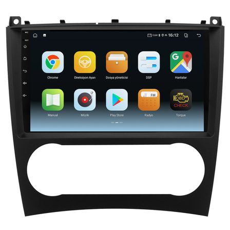 Mercedes C Serisi W203 Android Multimedya Sistemi (2005-2007) CRV-4341XA