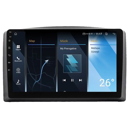 Mercedes Vito Android Multimedya Sistemi (2018-2024) CRV-4344XA