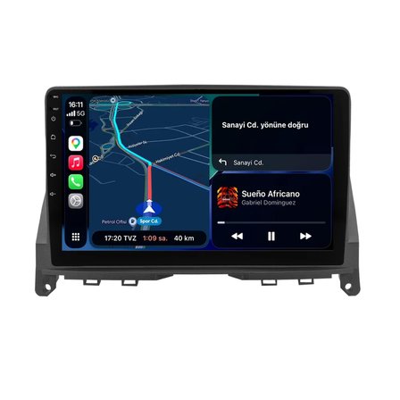 Mercedes C Serisi W204 Android Multimedya Sistemi (2005-2011) CRV-4352XA